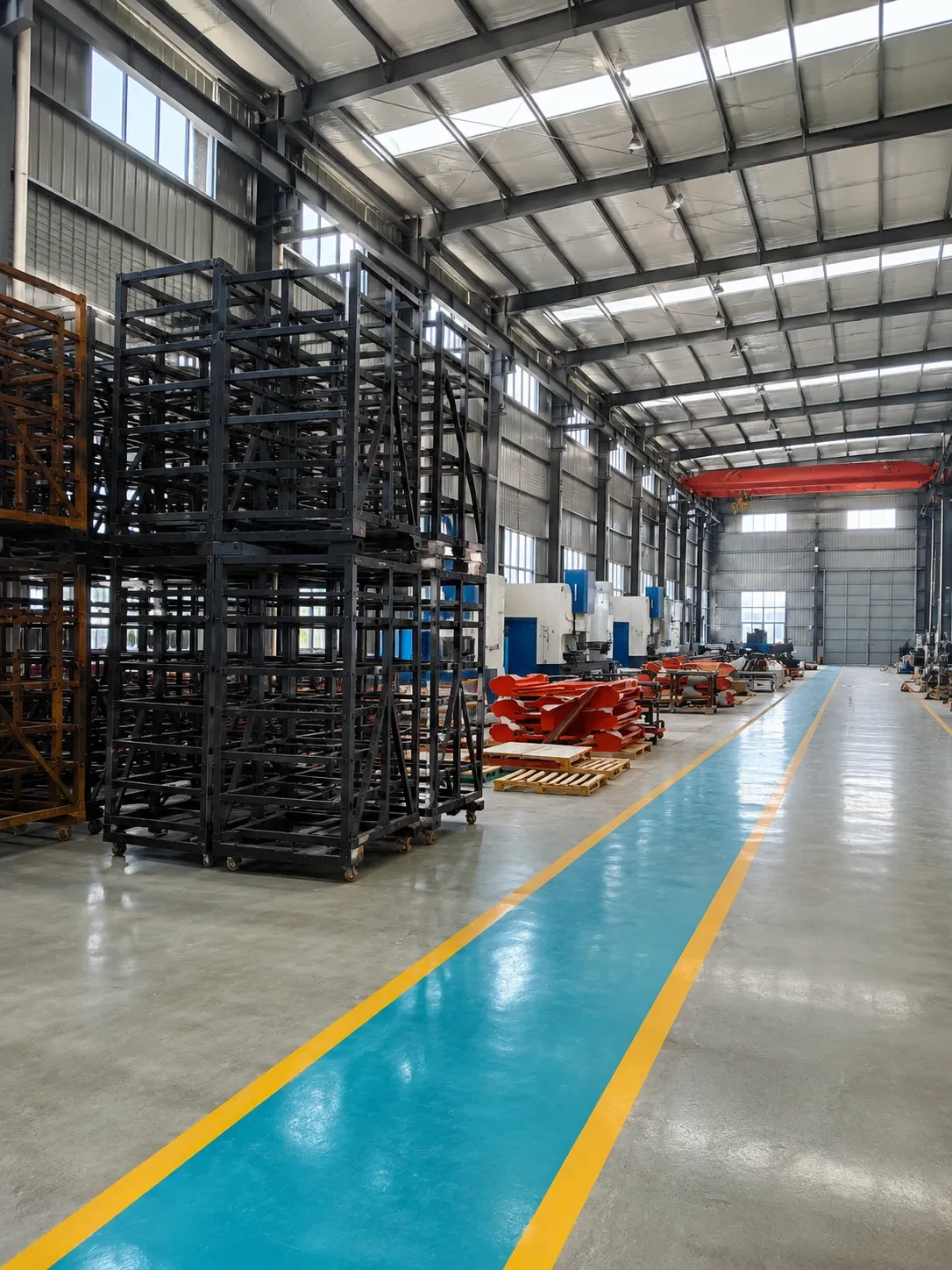 Representative workshop at one of the five manufacturing bases
